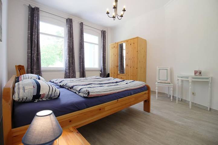 Appartement entier, Close to the beach kinderfr. Apartment with balcony+terrace,sauna,wallbox, and washing machine in Zempin, Usedomer Norden