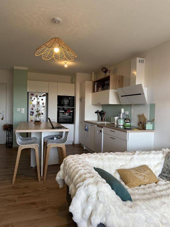 Appartement entier, Nid douillet - Terrasse Séjour au vert - Proche de Lyon in Frontonas, Région de La Tour-du-Pin