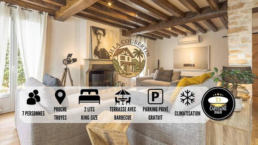 Cottage pour 7 personnes, avec terrasse dans La Rivière-de-Corps
