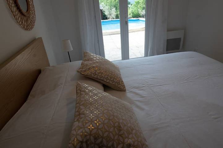 Location de vacances pour 8 personnes, avec jardin et terrasse à Saint-Michel-d'Euzet - 4