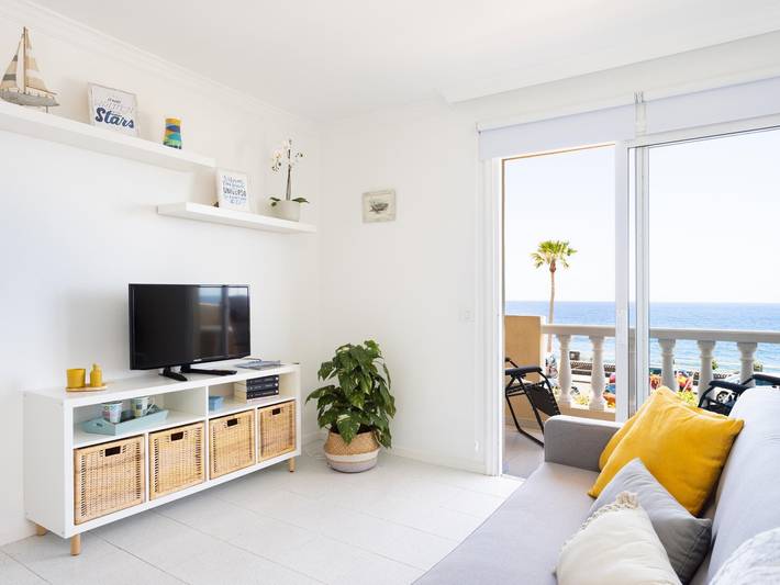 Apartamento para 2 personas, con Vistas al mar además de Balcón/Terraza y Piscina en Las Caletillas