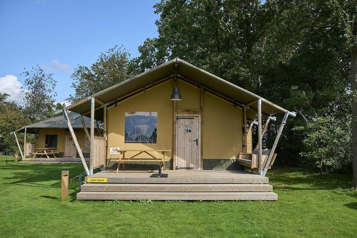Camping für 6 Personen, mit Balkon/Terrasse und Terrasse am Veluwemeer