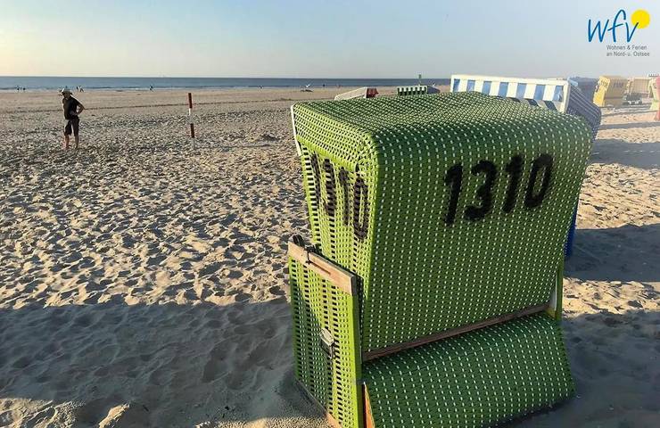 Ferienwohnung für 5 Personen, mit Sauna und Balkon sowie Garten auf Langeoog - 3