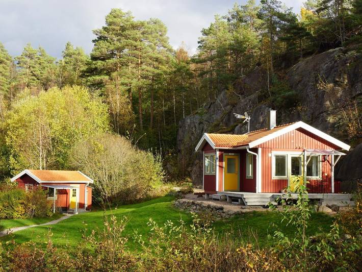 Ferienhaus für 4 Personen, mit Terrasse in Tanum