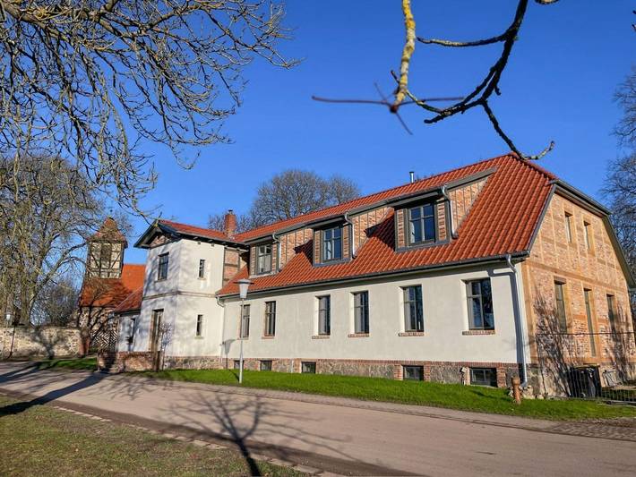 Ganze Ferienwohnung, Gutshaus Schlepkow - Ferienwohnung in Hetzdorf, Uckerland