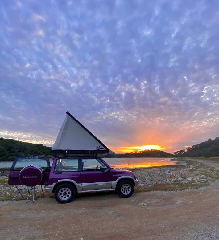 Camping für 3 Personen, mit Ausblick und Seeblick auf den Peloponnes - 4