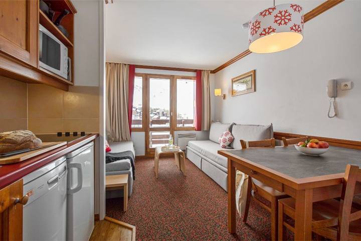 Gîte pour 4 personnes, avec sauna et balcon, animaux acceptés dans Plagne Soleil - 2