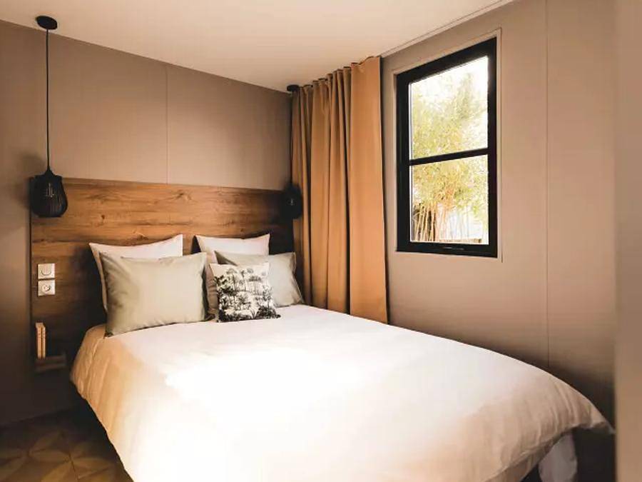 Camping maeva Respire Le Bois de La Gachère - Mobilhome 6 personas - Acogedor Mobil Home 4 Habitaciones 6 Personas + Tv in Olonne-sur-Mer, Les Sables-d'Olonne