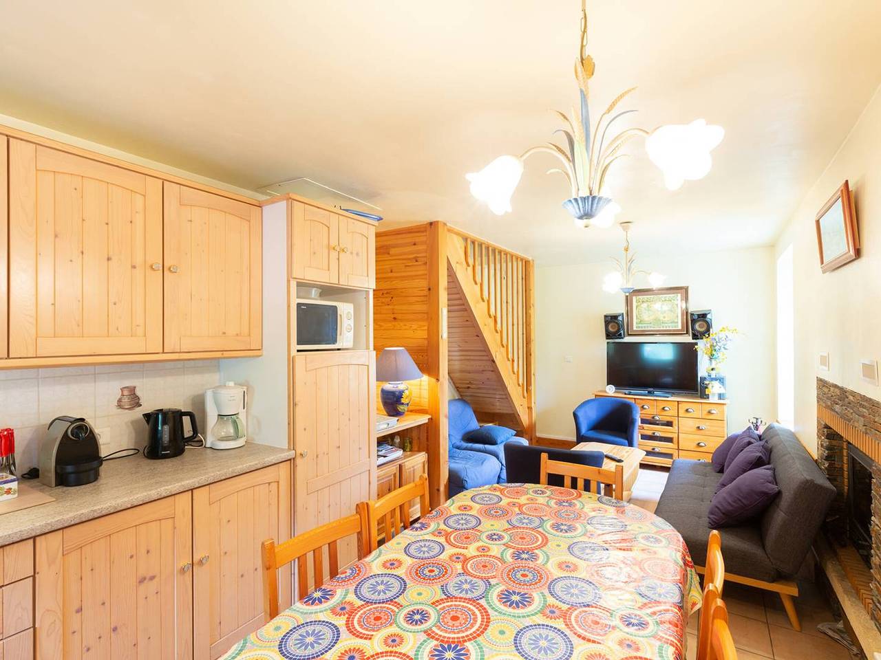 Chalet Duplex à Peyragudes – 3 Chambres, Cheminée, Terrasse, Près des Sentiers et Télécabine in Peyragudes, Pyrénées