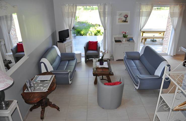 Gîte pour 8 personnes, avec terrasse et jardin en Normandie - 4