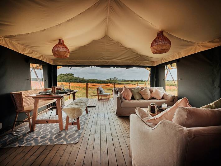 Holiday rental for 6 people, with garden in North Norfolk