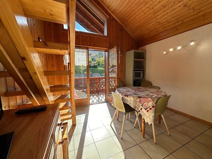 Location de vacances pour 4 personnes, avec balcon à Morillon