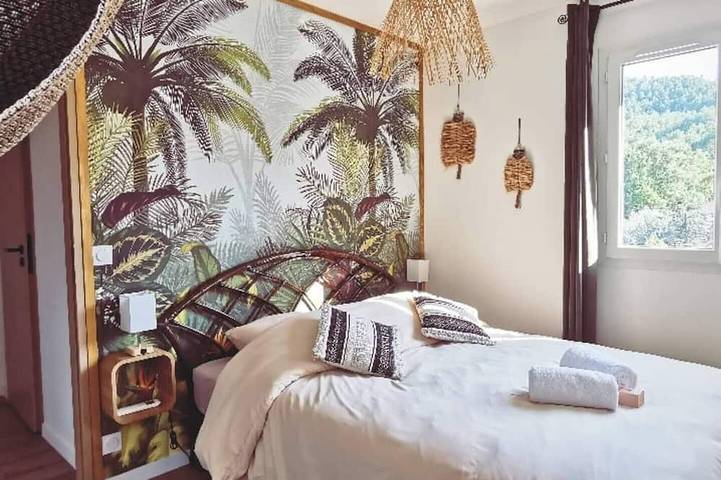 Superbe Villa à Thème \"tropical\" Avec Piscine Entre le Verdon et Saint Tropez in Figanières, Draguignan Region