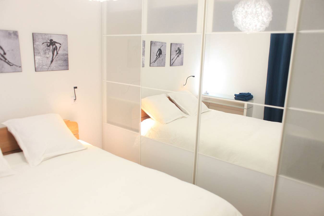 Appartement entier, 70 rue Thiers Championnet, close Sncf, new & design, 2 bedrooms, 1 office in Grenoble, Isère