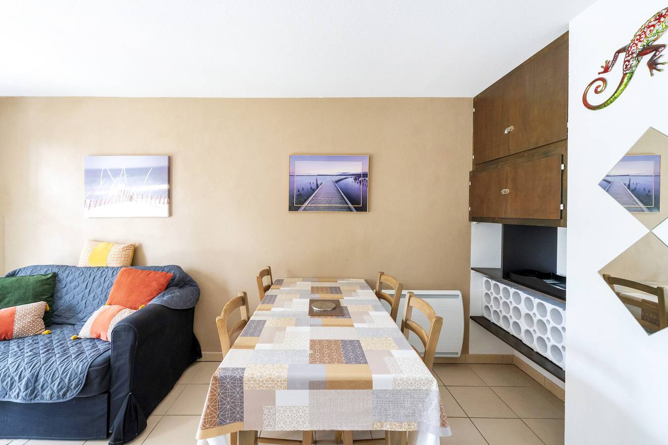 Apartamento entero, Apartamento 'Cosy T3' con Piscina Compartida, Terraza Privada y Wi-Fi in Ondres, Region de Dax