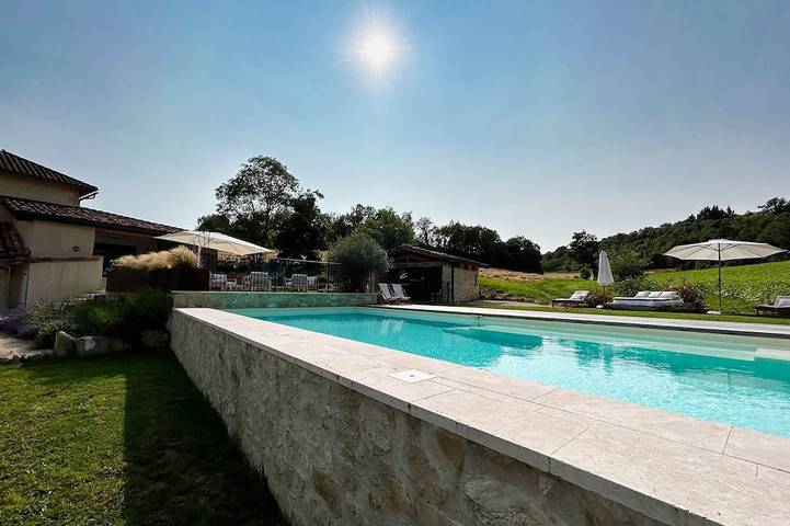 Maison de campagne pour 8 personnes à Castelnau-Barbarens