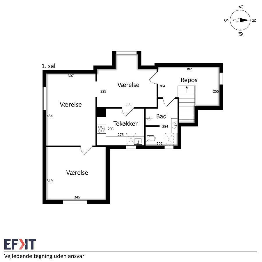 Apartment first floor Bispensgade i Hjørring in Hjørring, Hjørring und Umgebung