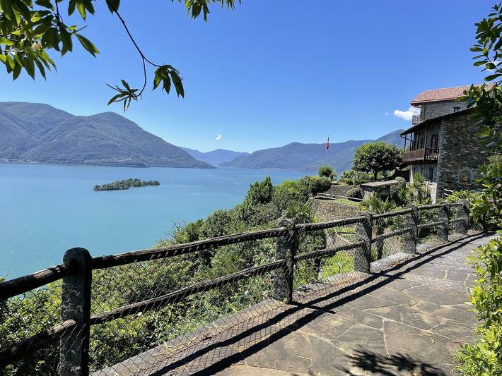 Ferienhaus für 3 Personen, mit Seeblick und Garten im Tessin - 3
