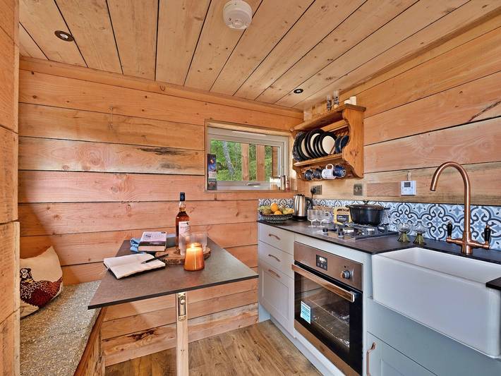 Ferienhaus für 2 Personen mit Balkon in Highlands