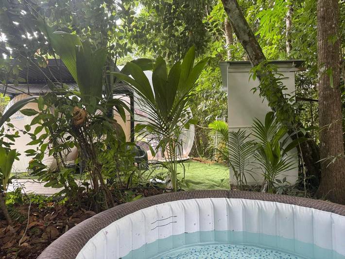 Tente pour 3 personnes, avec jardin et jacuzzi en Martinique - 2
