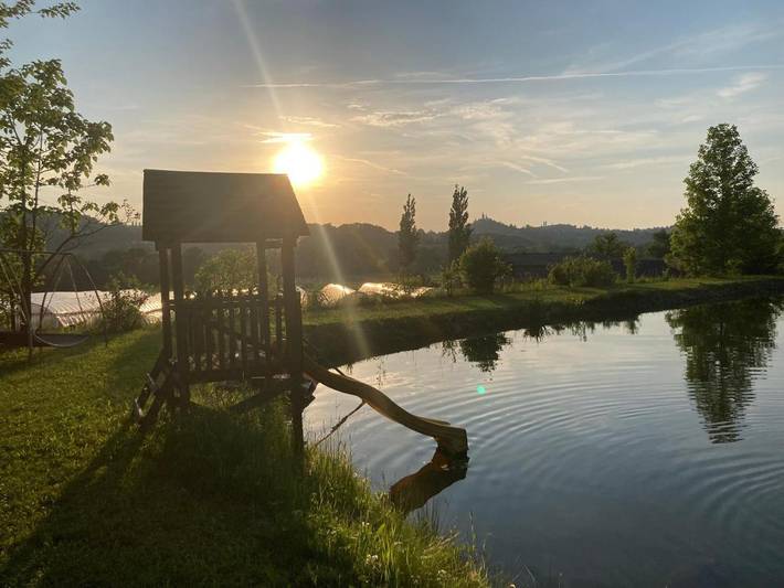 Studio für 2 Personen, mit Terrasse und Garten