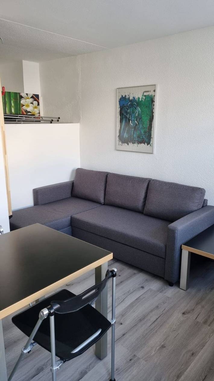 Ganze Wohnung, 1 Zimmer Wohnung für 3 Personen mit Aussicht auf die Skipiste in Surses, Oberhalbsteiner Alpen