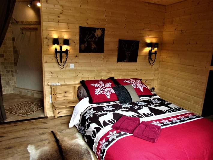 Maison d’hôte pour 2 personnes, avec jardin à Sainte-Agnès (Isère)