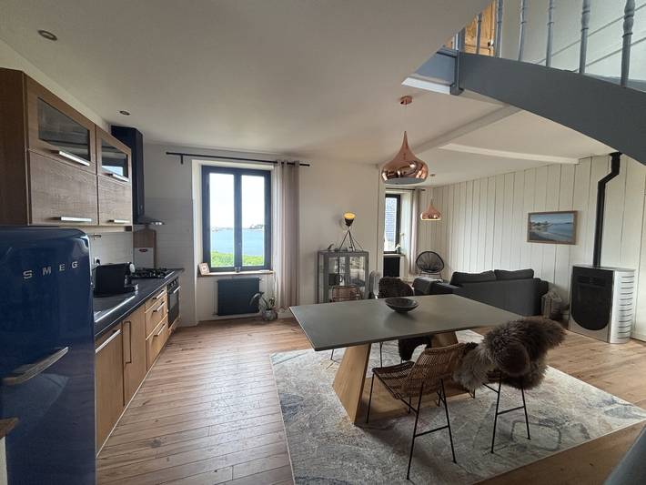 Location de vacances pour 4 personnes, avec jardin et vue sur l’océan dans Port Blanc (Penvénan) - 2