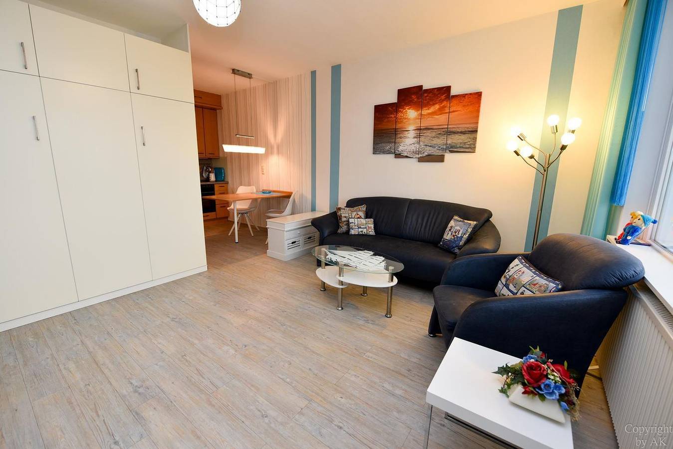 Komfortable Ferienwohnung mit Balkon und Pool direkt am Strand in Cuxhaven Döse, foto 7
