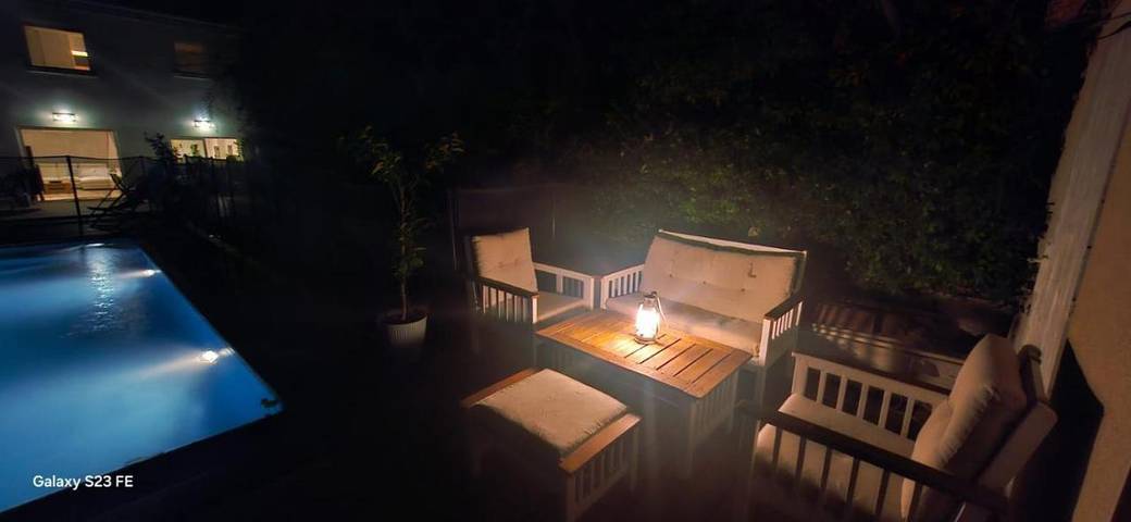 Villa pour 8 personnes, avec piscine ainsi que jardin et jacuzzi, animaux acceptés à Lattes - 4