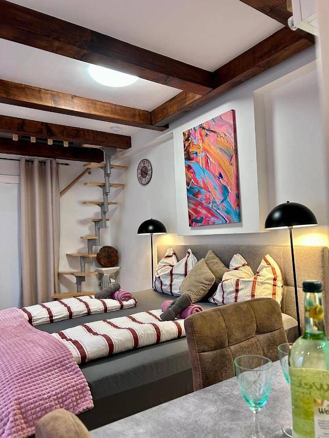 Ferienwohnung für 4 Personen, mit Garten