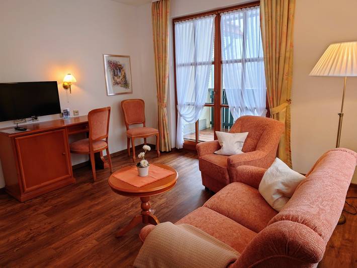 Ferienwohnung für 2 Personen, mit Garten und Ausblick sowie Sauna in Sorge