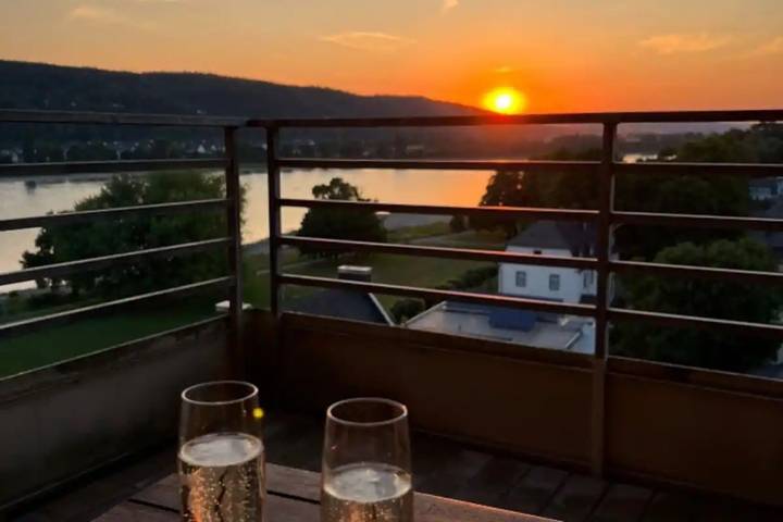 Ferienwohnung für 2 Personen, mit Balkon, mit Haustier am Mittelrhein - 2