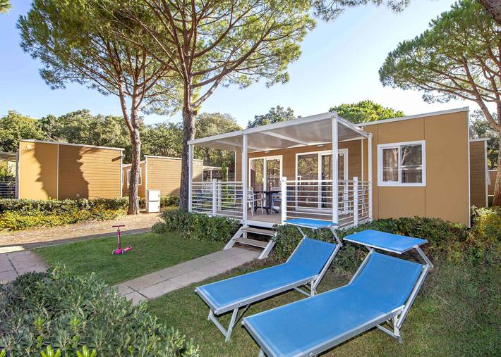 Wohnwagen für 5 Personen, mit Garten in der Toskana - 2