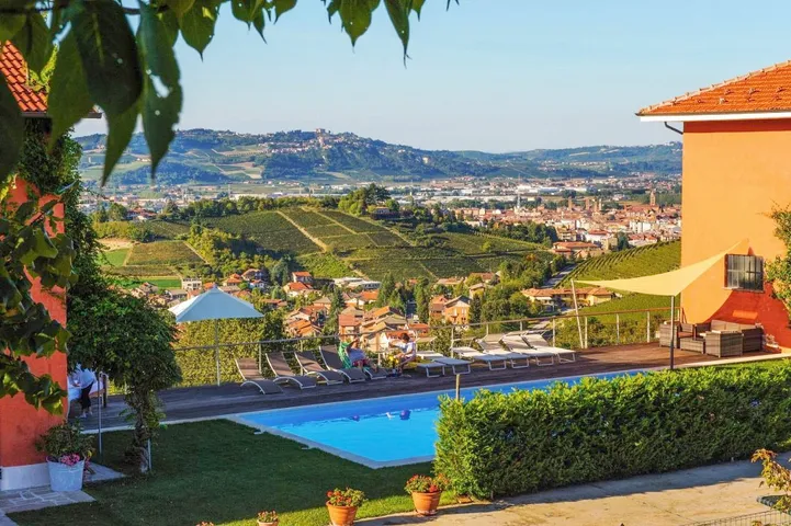 Alloggio in famiglia per 2 persone, con giardino e piscina nonché panorama - 1