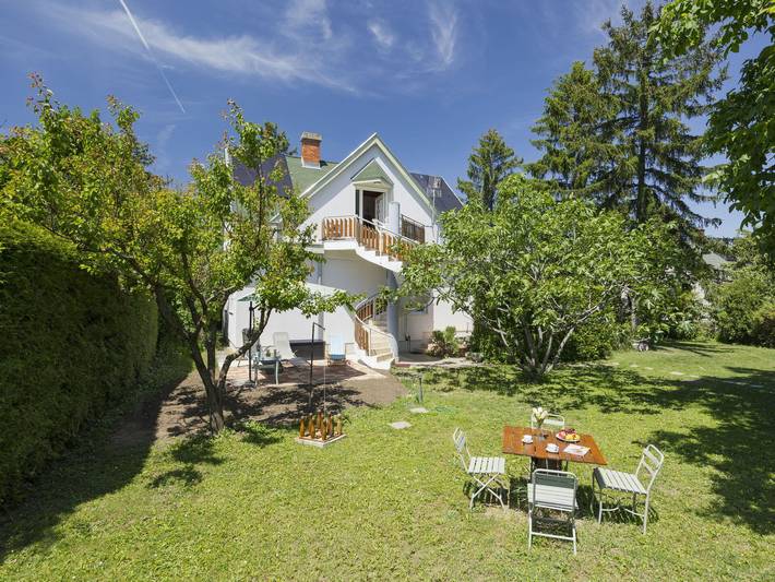 Ferienwohnung für 4 Personen, mit Garten in Balatonalmadi