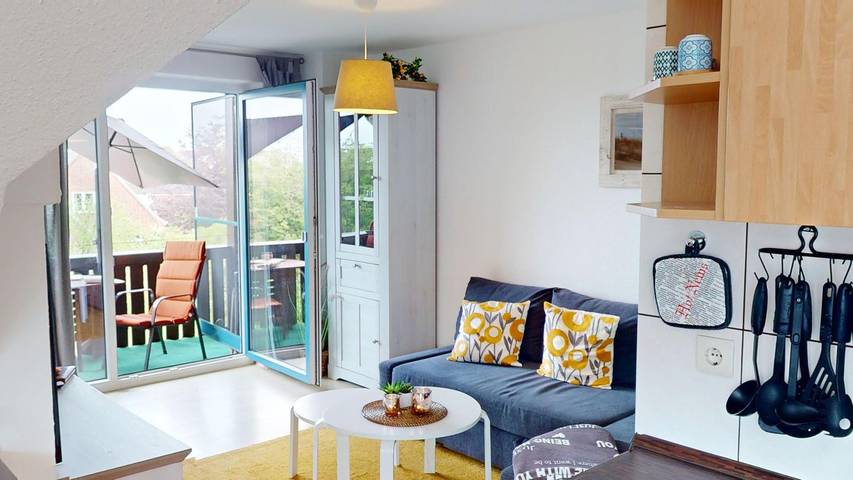 Ferienwohnung für 3 Personen, mit Balkon und Garten in Westfehmarn - 2