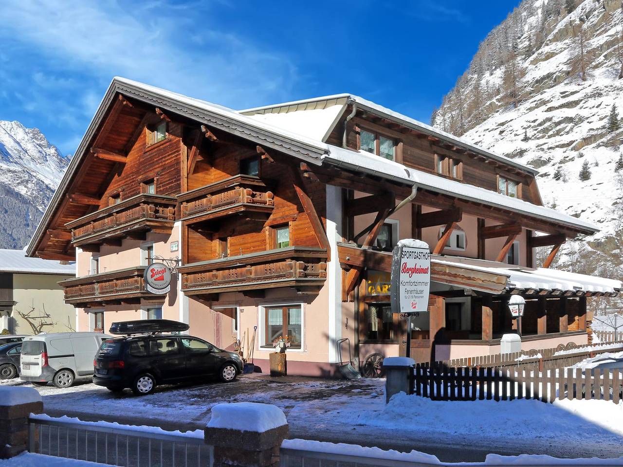 Geräumiges Gruppenhaus mit Sauna und Skiraum
 in Längenfeld, Ötztal