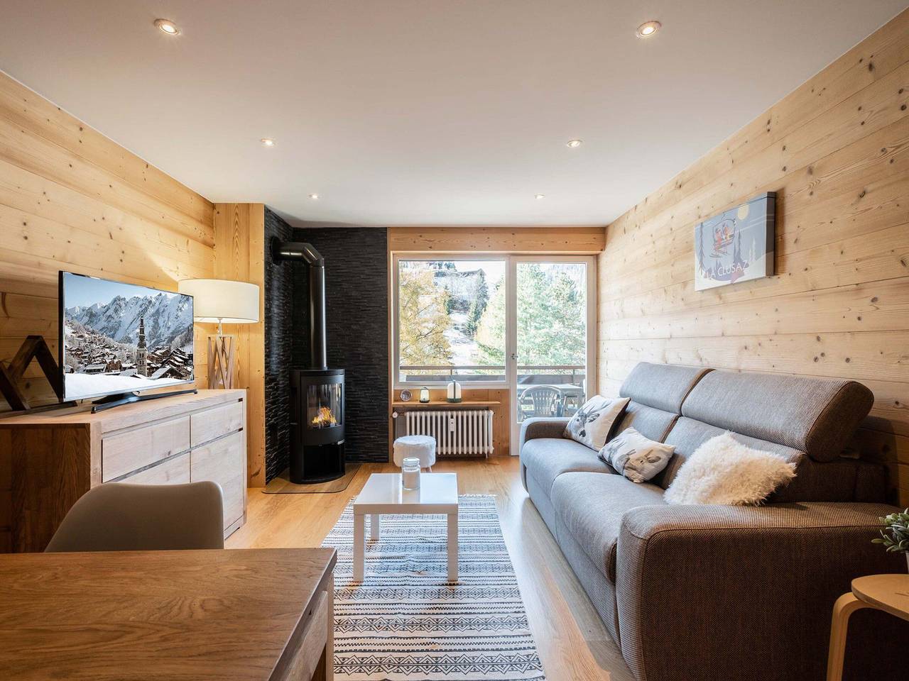 Ganze Wohnung, Gemütliche 3*-Wohnung für 4, Nahe Pisten in La Clusaz, Annecy und Umgebung