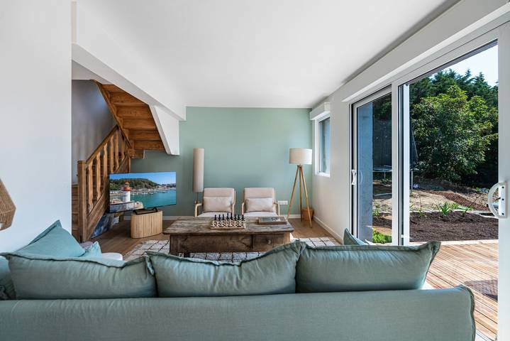 Ferienhaus für 14 Personen, mit Ausblick und Garten sowie Terrasse in Erquy - 4