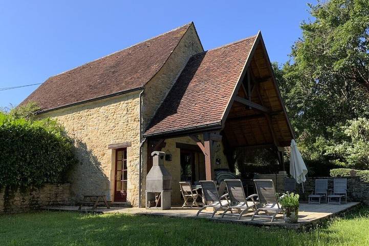 Maison de vacances pour 6 personnes, avec jardin ainsi que terrasse et piscine - 1