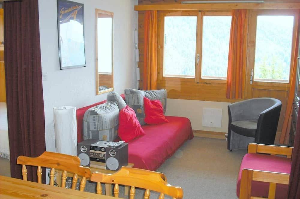 Ganze Wohnung, Aussen : Wohnung im 3. Stock eines Gebäudes, in Chandolin, für 2-4 Personen, Balkon mit Gartenmöbeln in Chandolin, Anniviers