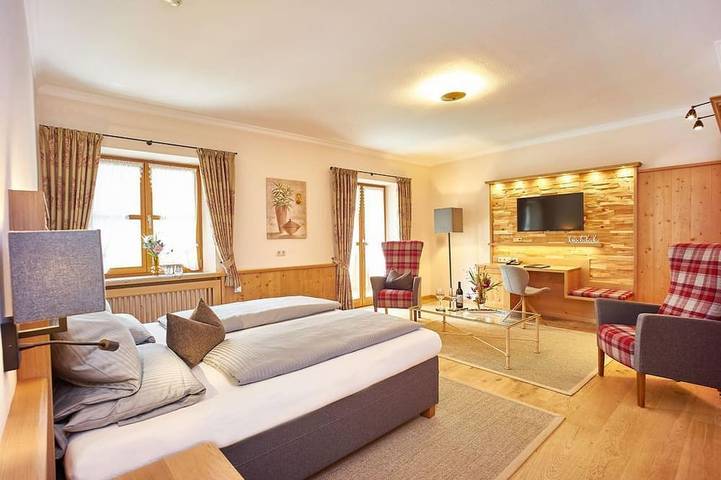 BnB für 2 Personen, mit Garten und Sauna in Ettal