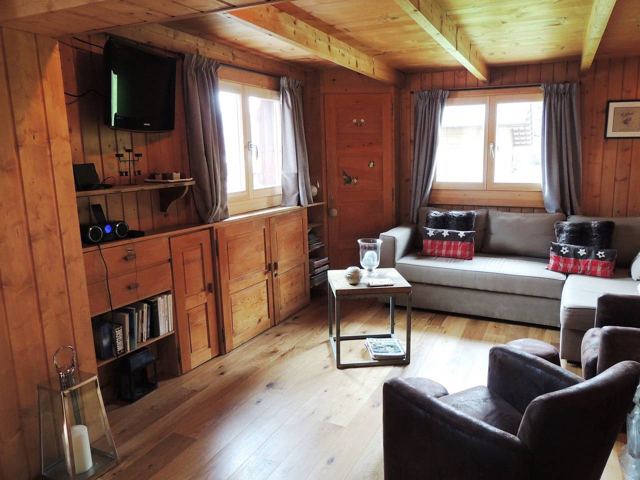 Cozy chalet near center, Wifi, Parking, 6 pers. in Les Gets, Les Portes du Soleil