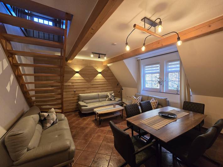Ferienwohnung für 8 Personen, mit Terrasse in Annaberg-Buchholz - 4