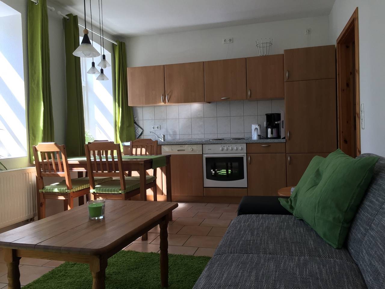 Ganze Ferienwohnung, Barfusspark - Ferienwohnung Seepferdchenhöhle in Schwackendorf, Hasselberg