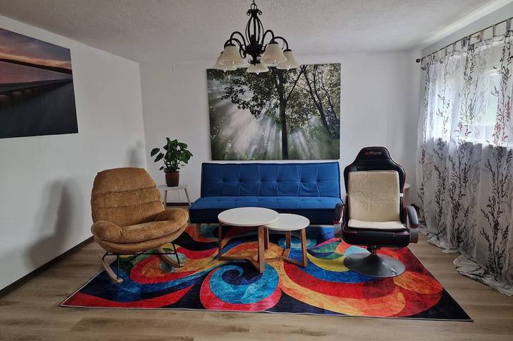 Ferienhaus für 4 Personen, mit Terrasse und Garten