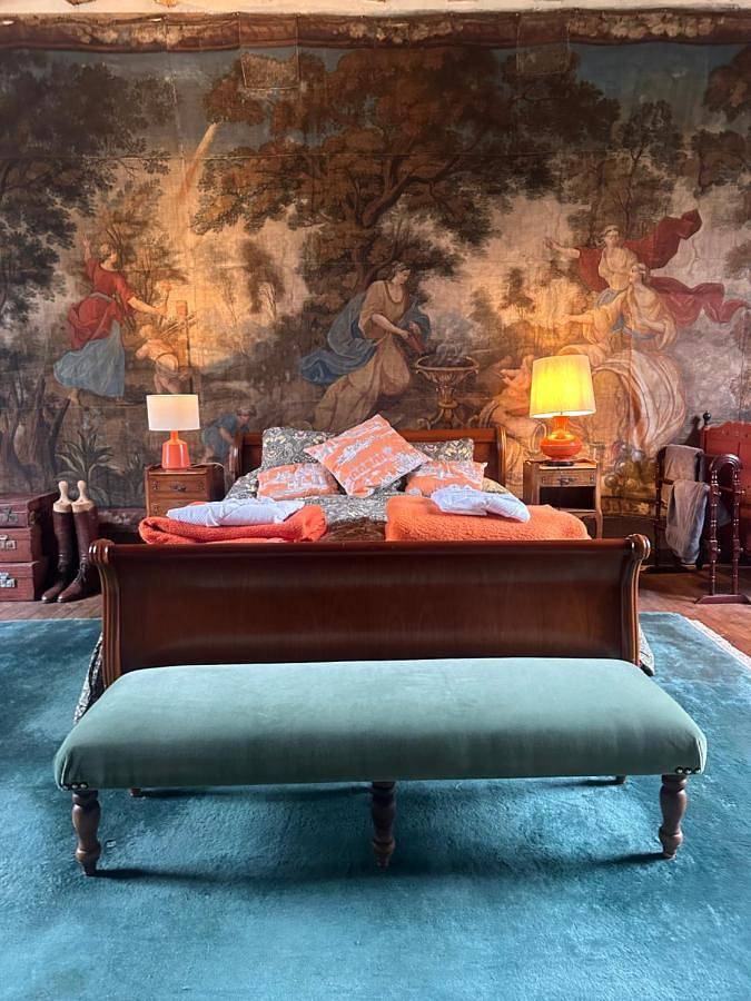 Chambre d’hôte pour 3 personnes, avec vue ainsi que vue sur le lac et jardin, animaux acceptés dans Mayenne - 4