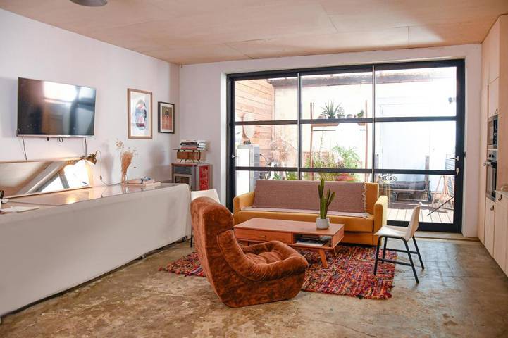 Gîte pour 4 personnes, avec Terrasse à La Madeleine