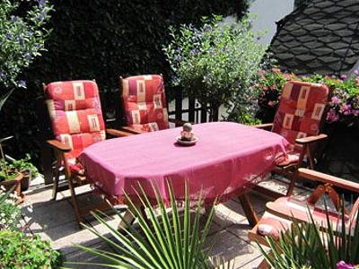 Ferienwohnung für 3 Personen, mit Balkon/Terrasse und Terrasse sowie Garten in Dresden - 3